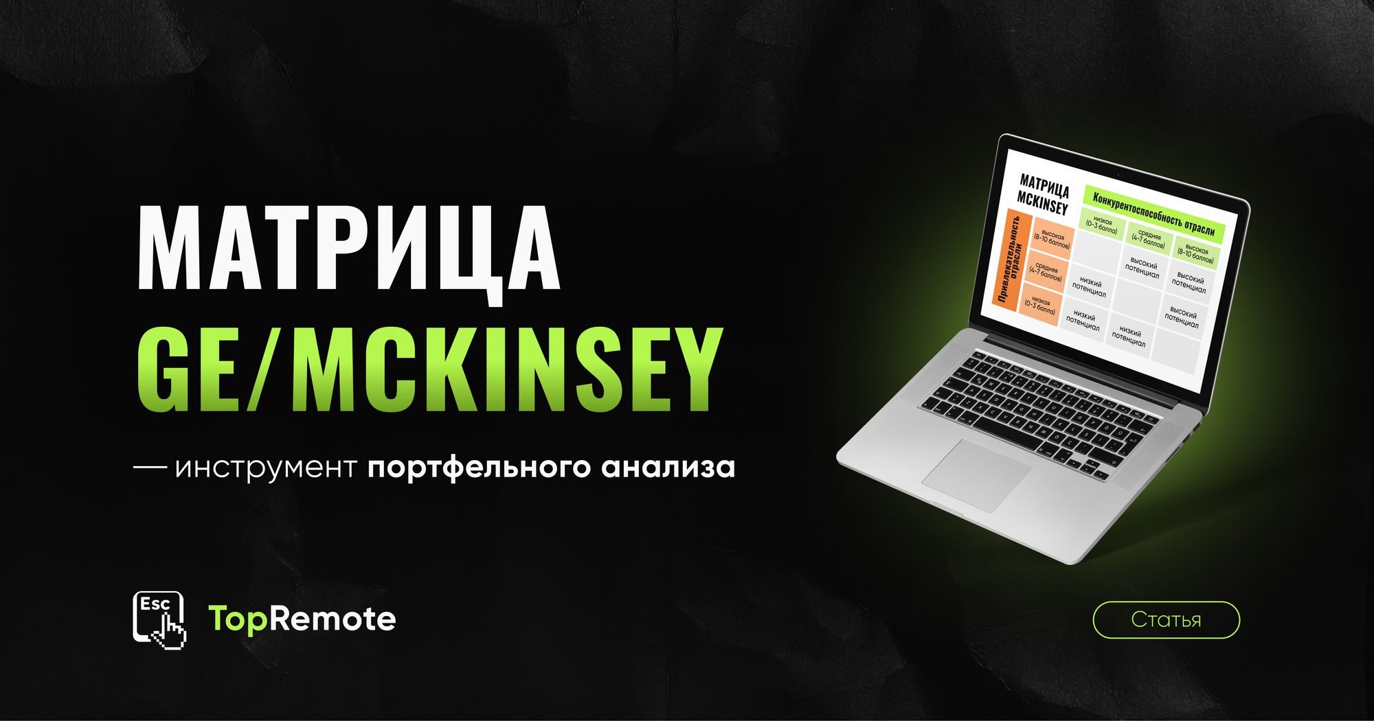 Матрица GE/McKinsey.